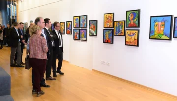 Sanat Sergisi Ziyaretçilere Kapılarını Açtı