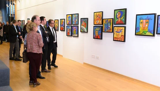 Sanat Sergisi Ziyaretçilere Kapılarını Açtı