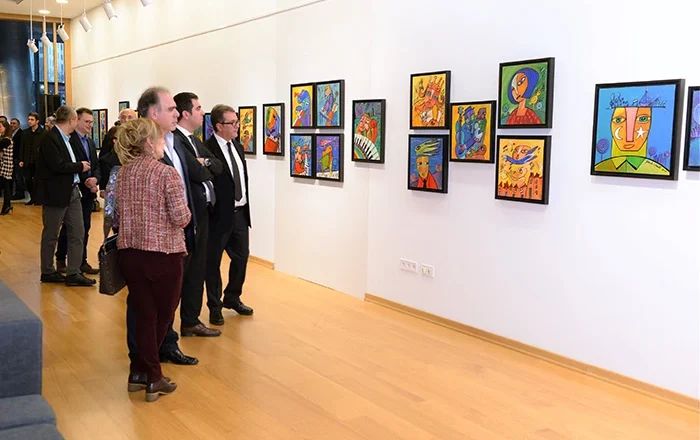 Sanat Sergisi Ziyaretçilere Kapılarını Açtı