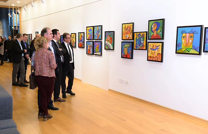 Sanat Sergisi Ziyaretçilere Kapılarını Açtı